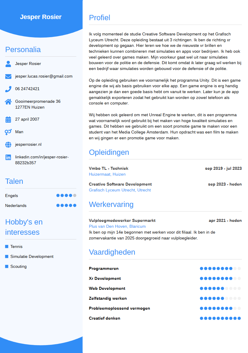 CV